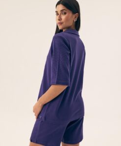 Piżama Henderson Ladies 43348 Nilsa 2 kr/r S-L rozpinana - obrazek 6