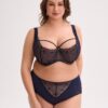 Biustonosz Semi Soft Gaia BSM 1323 Veda Maxi Granatowy