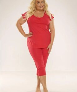 Piżama De Lafense 889 Visa kr/r 3XL-4XL