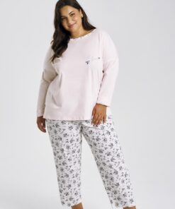 Piżama Taro Ella 3465 dł/r 2XL-3XL Z25/26 damska