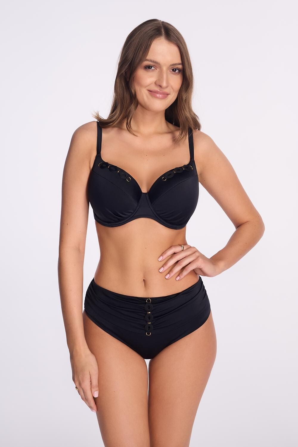 Biustonosz kąpielowy full cup Ava SK 252 Maxi Black