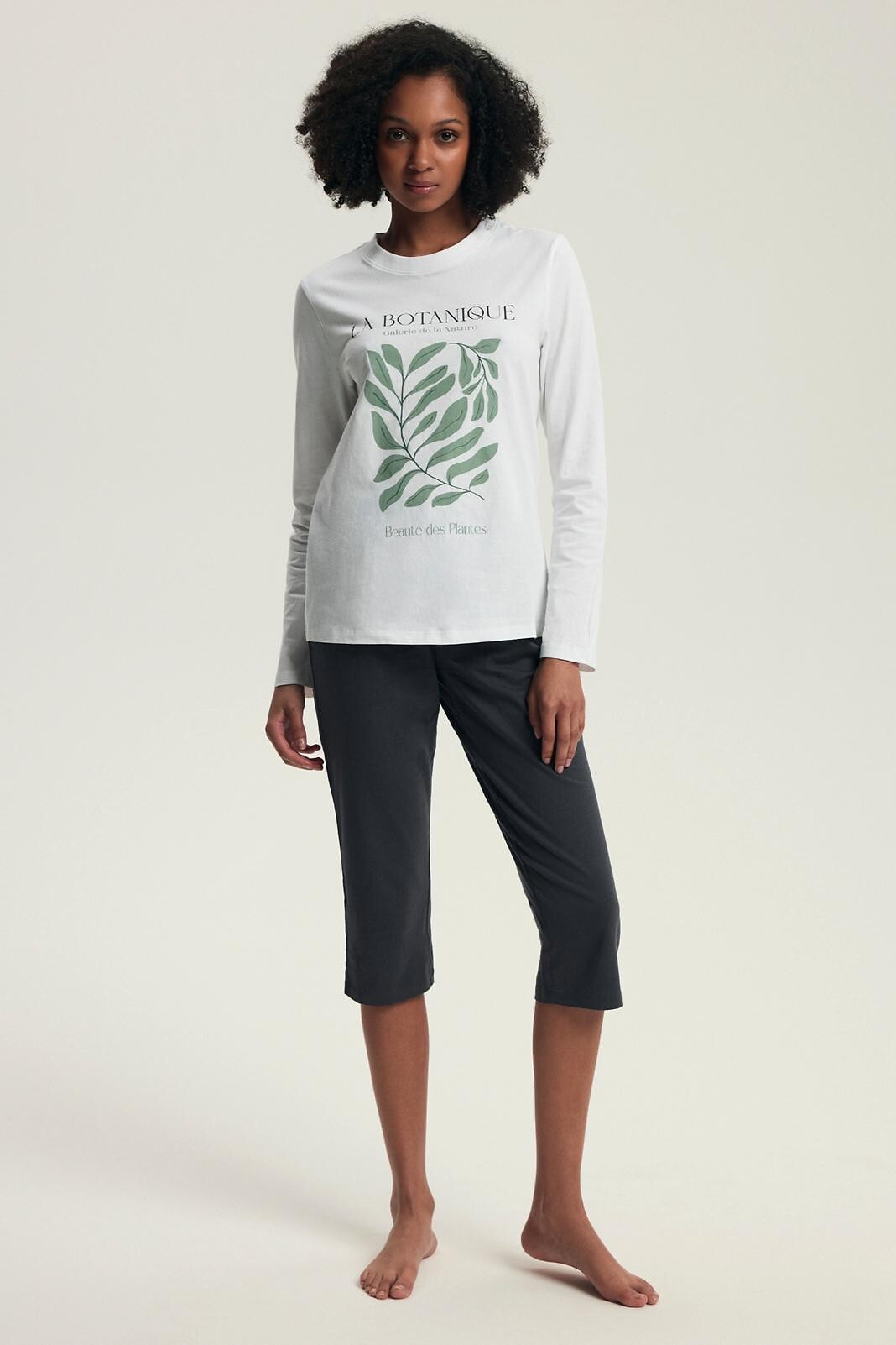 Piżama Henderson Ladies 43686 Danna dł/r S-3XL
