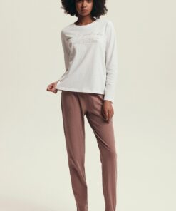 Piżama Henderson Ladies 43701 Delanie dł/r S-3XL