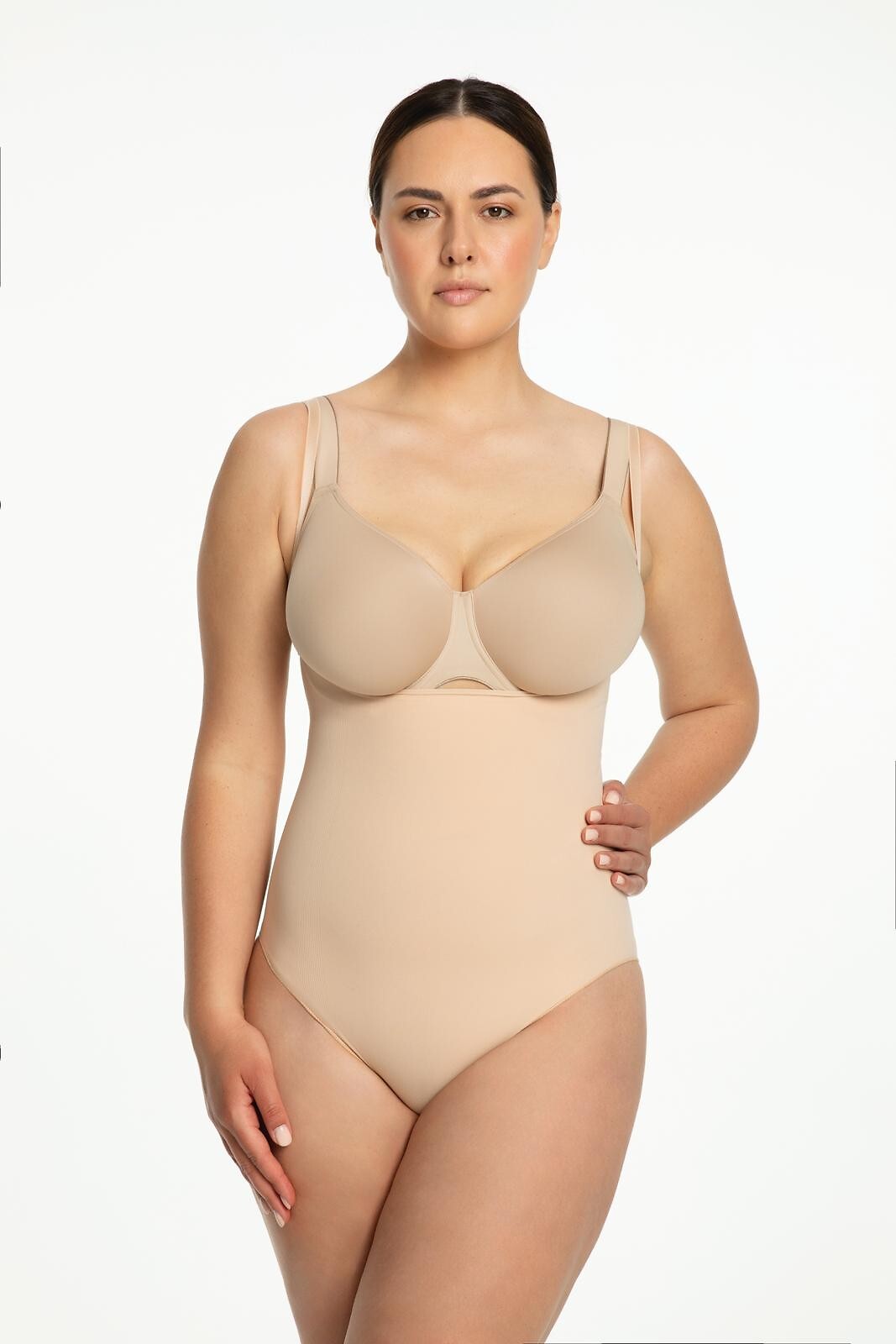 Body Julimex Pod Biust Wyszczuplające 419 Seamless S-2XL