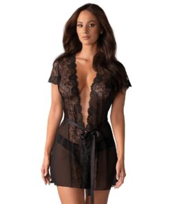 Peniuar Obsessive Alluria Peignoir S-2XL