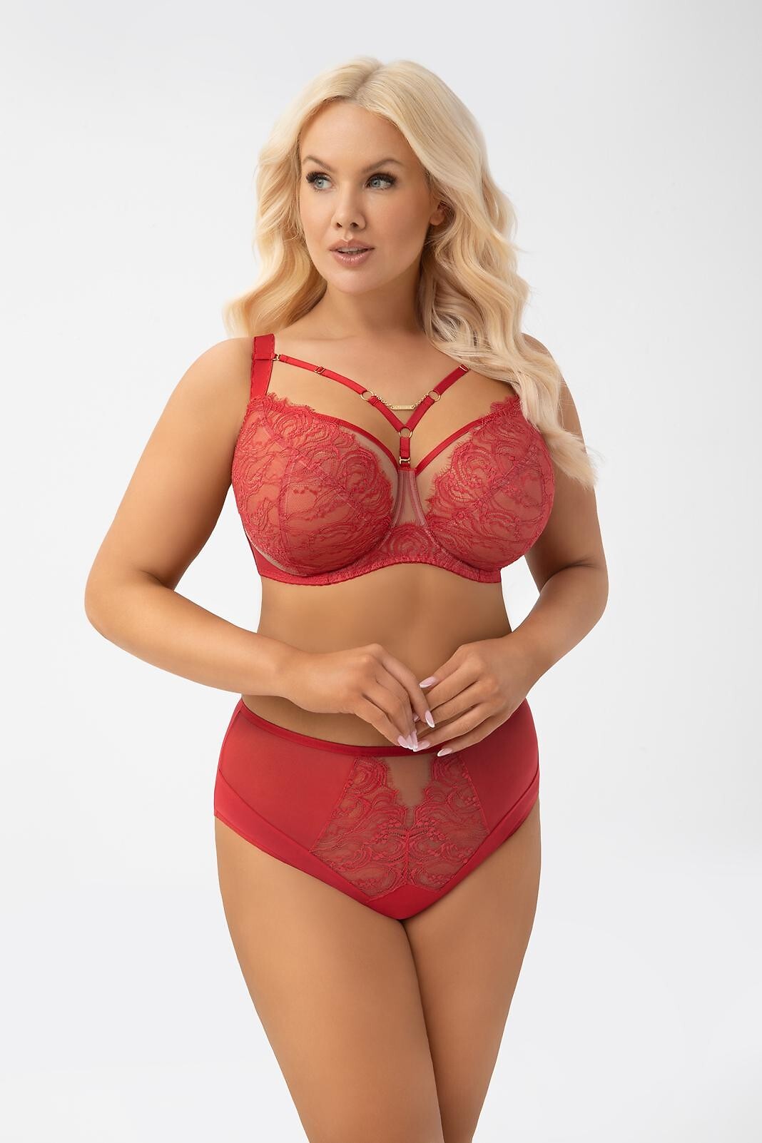 Biustonosz soft Gorsenia G 008 Flavia Rudy - obrazek 2