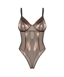 Body Obsessive Soranna Crotchless Teddy S-3XL - obrazek 3