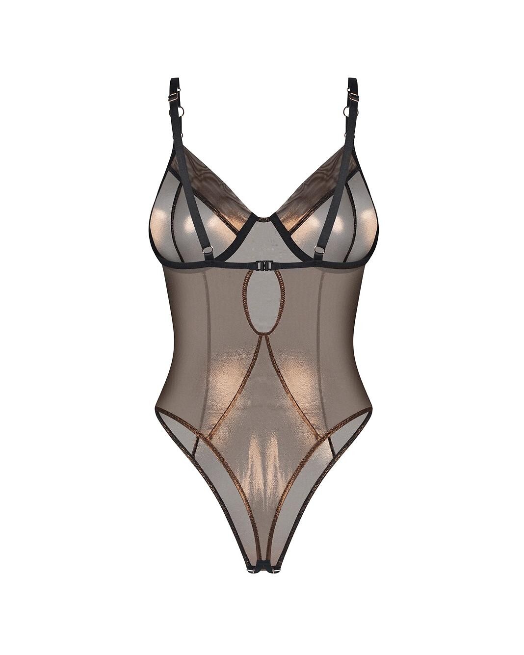 Body Obsessive Soranna Crotchless Teddy S-3XL - obrazek 7