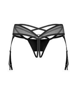 Stringi Obsessive Dominna Crotchless Thong S-3XL - obrazek 4