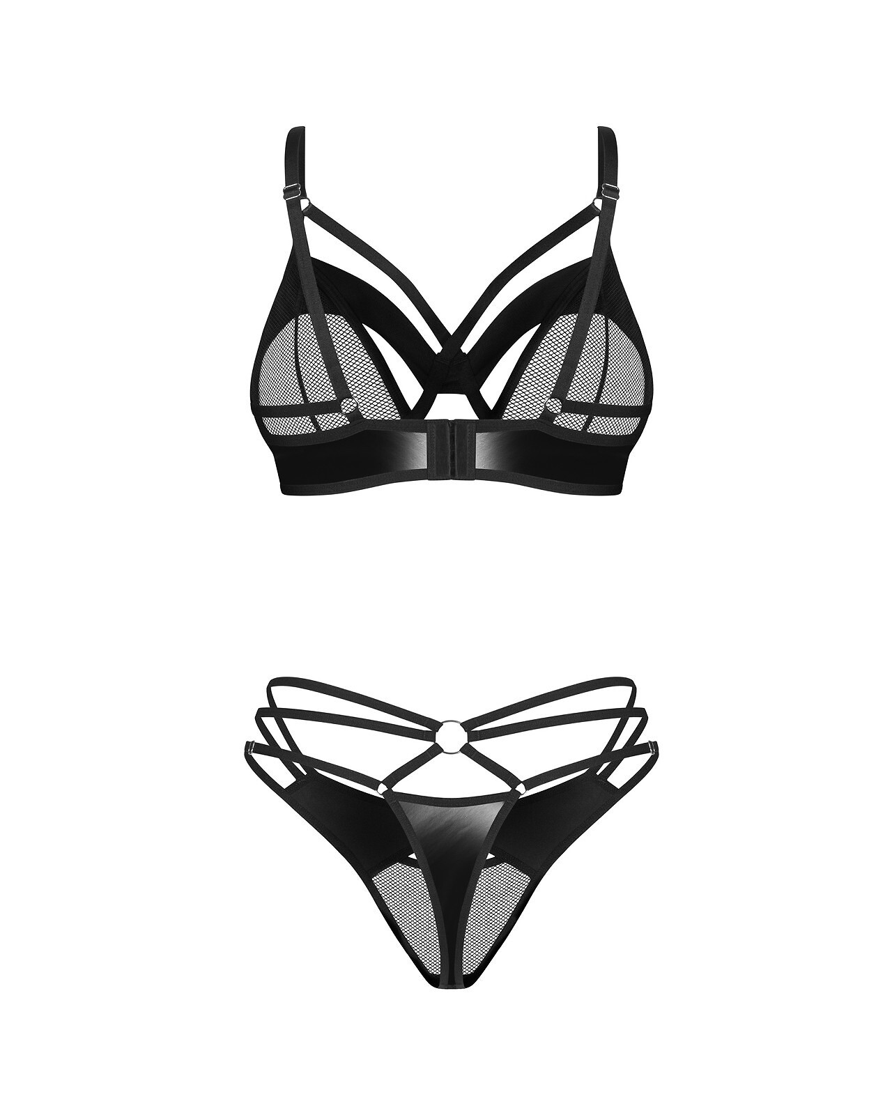Komplet Obsessive Dominna Bra & Thong S-3XL - obrazek 4