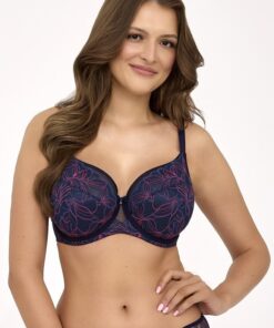Alternative view of Biustonosz semi soft Ava 2182 Navy Blue
