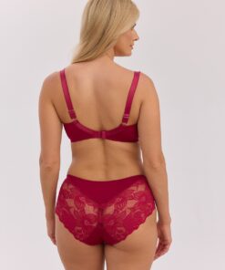Biustonosz semi soft Gaia BS 1372 Mary Bordowy - obrazek 4