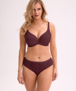 Biustonosz semi soft Gaia BS 1058 Sonia Wino