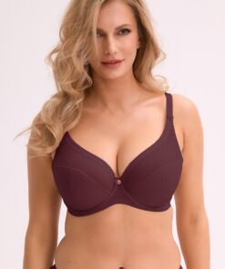 Alternative view of Biustonosz semi soft Gaia BS 1058 Sonia Wino