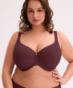 Alternative view of Biustonosz semi soft Gaia BS 1058 Maxi Wino
