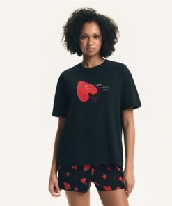 Piżama Henderson Ladies 44497 Elain kr/r S-3XL