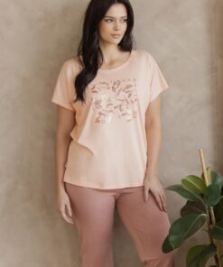 Piżama Taro 3570 Valentina kr/r 2XL-3XL W26
