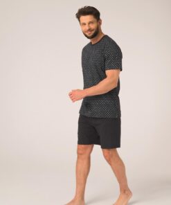 Piżama Key MNS 936 A26 kr/r 3XL-4XL męska