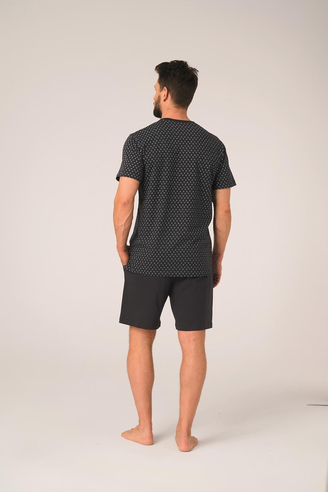 Piżama Key MNS 936 A26 kr/r 3XL-4XL męska - obrazek 4