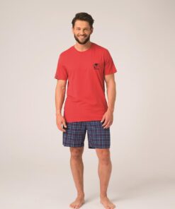 Piżama Key MNS 416 A26 kr/r M-2XL męska