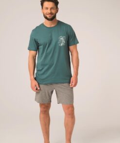Piżama Key MNS 741 A26 kr/r M-2XL męska