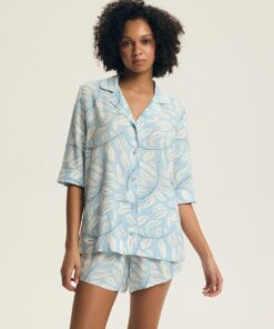 Piżama Henderson Ladies 44482 Estes kr/r S-3XL rozpinana