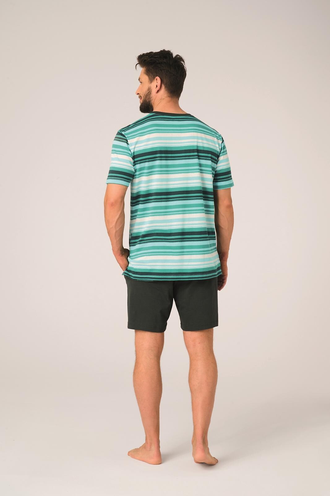 Piżama Key MNS 326 A26 kr/r M-2XL - obrazek 3