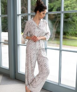 Piżama Sensis Emory 7/8 XS-2XL rozpinana