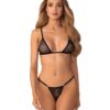 Komplet Obsessive Wet Me Bra & Thong S-XL