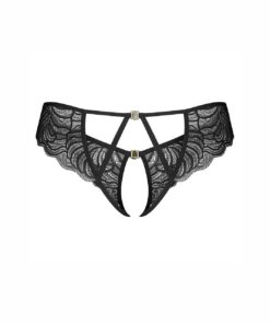 Figi Obsessive Divienne Crothless Thong S-3XL - obrazek 6