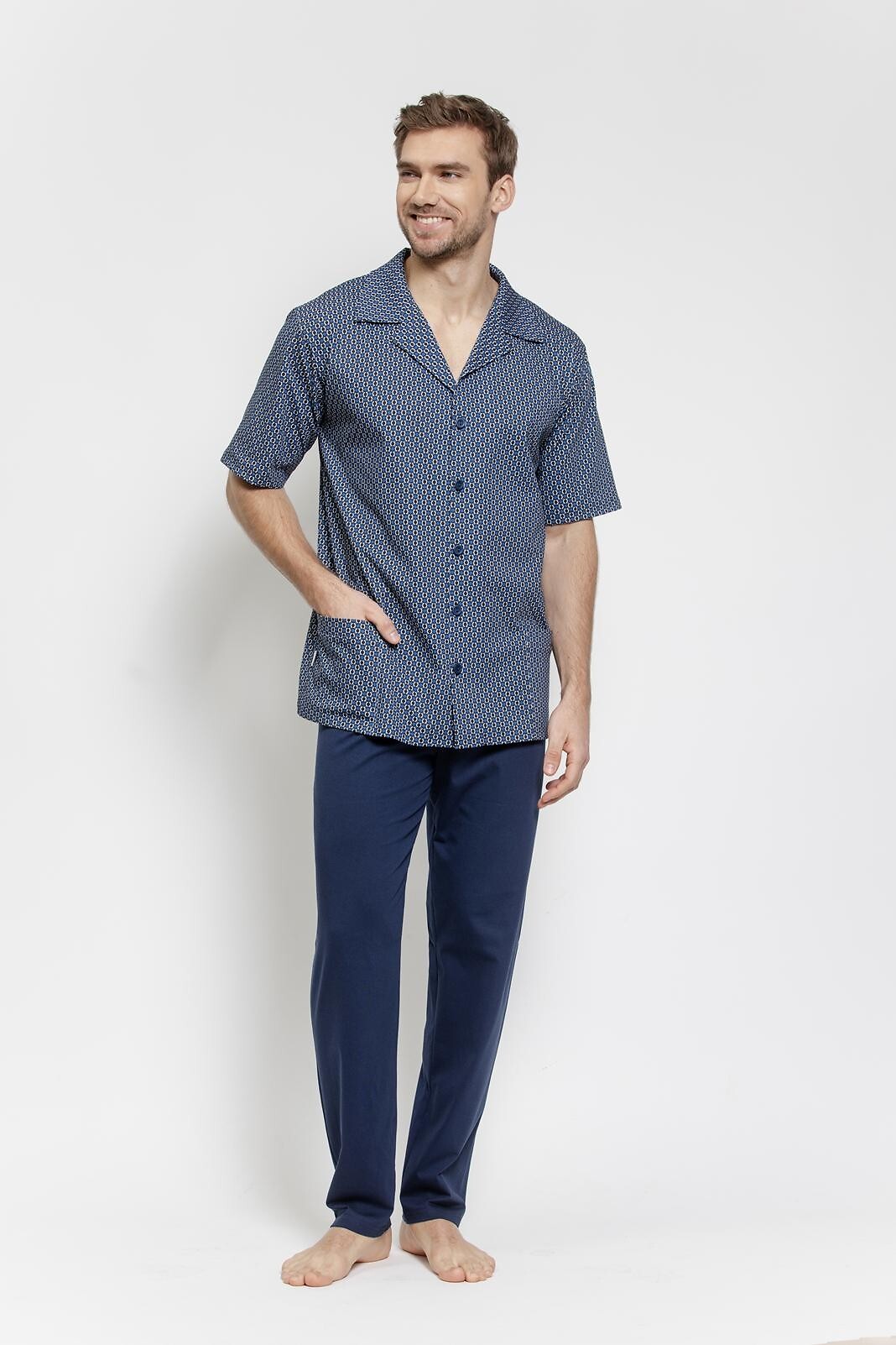 Piżama Taro 3584 Robin kr/r M-2XL W26