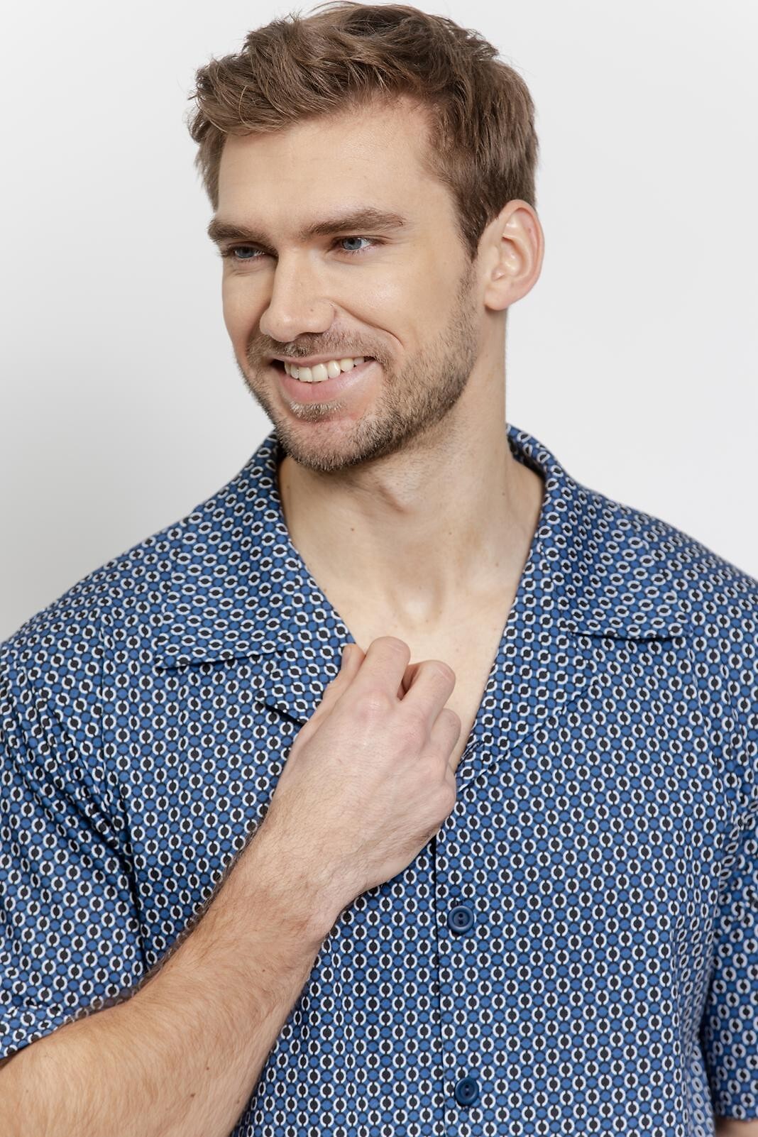 Piżama Taro 3584 Robin kr/r M-2XL W26 - obrazek 3