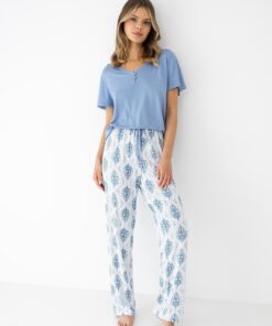 Piżama Sensis Gracelyn kr/r XS-2XL