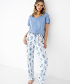 Piżama Sensis Gracelyn kr/r XS-2XL - obrazek 3