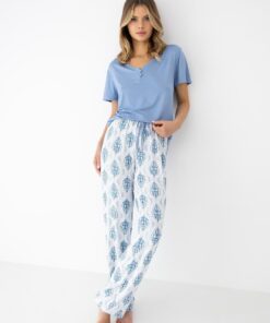 Piżama Sensis Gracelyn kr/r XS-2XL - obrazek 4