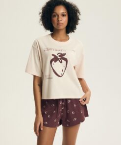 Piżama Henderson Ladies 44474 Evika kr/r S-3XL