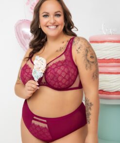 Figi Gorsenia F 006 Dayana Różowy M-4XL