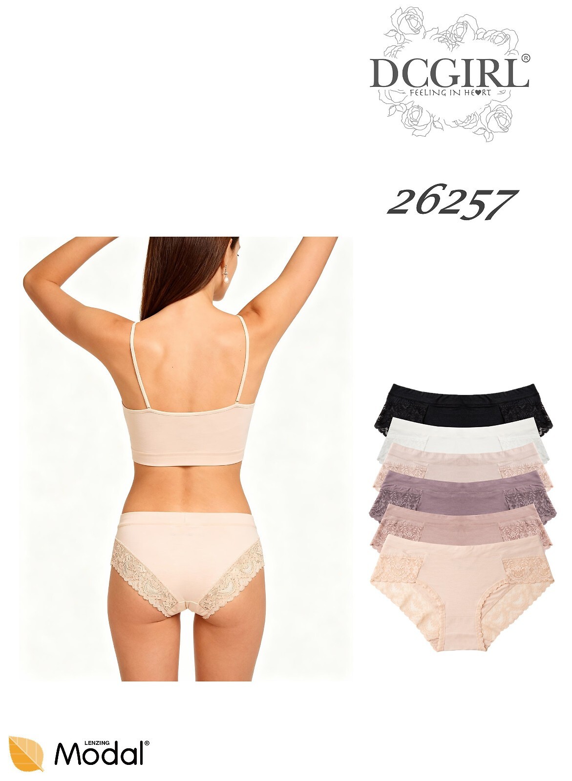 Figi DC Girl 26257 A12 S-XL - obrazek 2