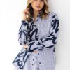 Piżama Sensis Hallie kr/r S-XL rozpinana