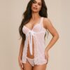 Komplet Obsessive Weddya Babydoll S-XL