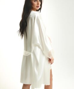Alternative view of Szlafrok Ava 006/1 Whisper White S-3XL