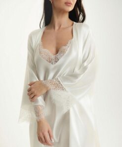 Szlafrok Ava 006/1 Whisper White S-3XL