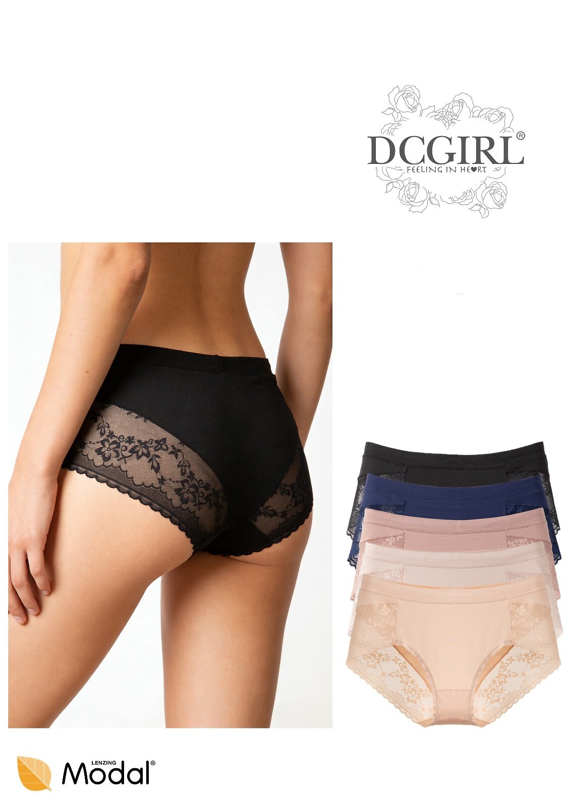 Figi DC Girl 26754 A12 S-XL - obrazek 2