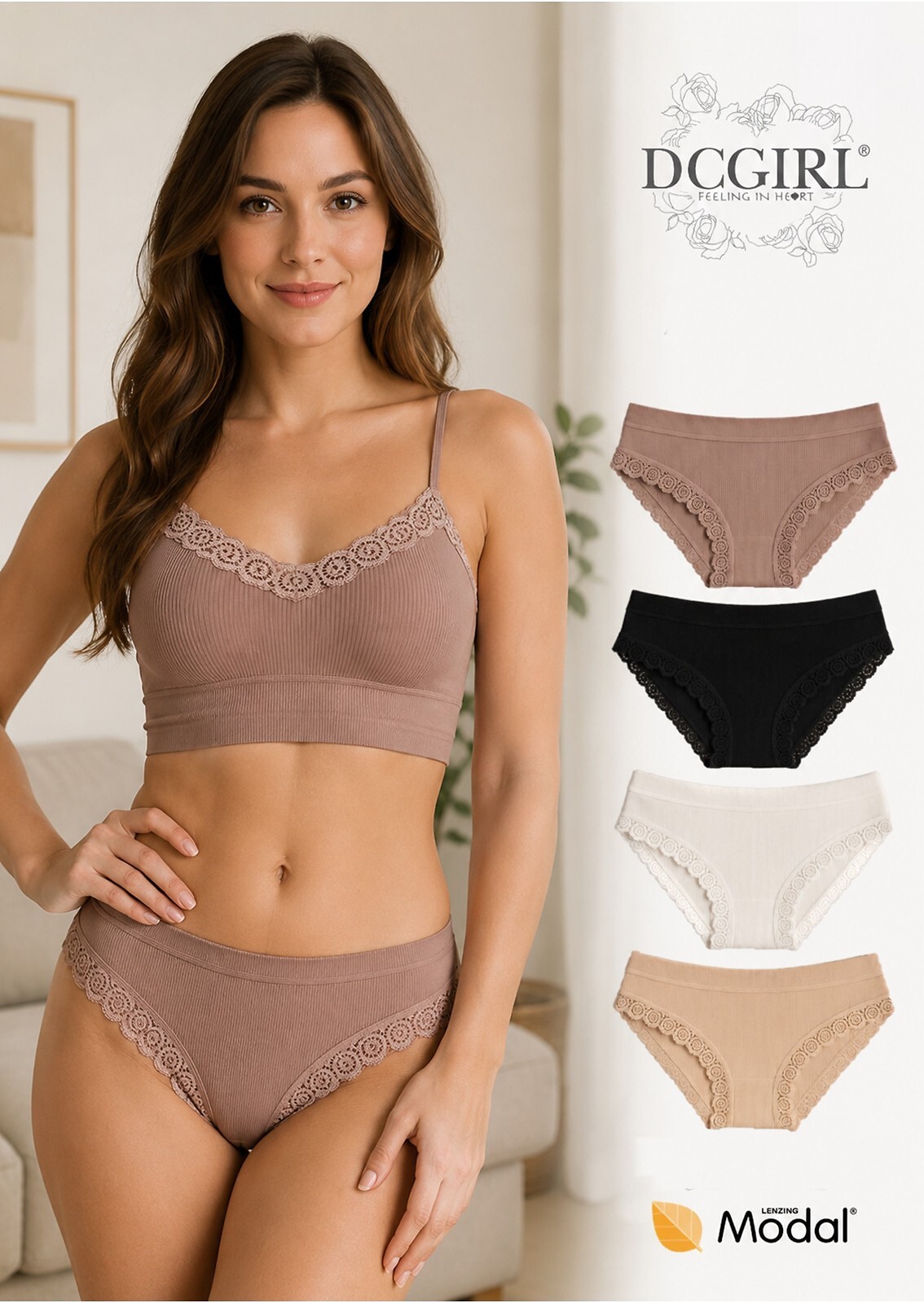 Figi DC Girl 26372 Modal A12 S-XL