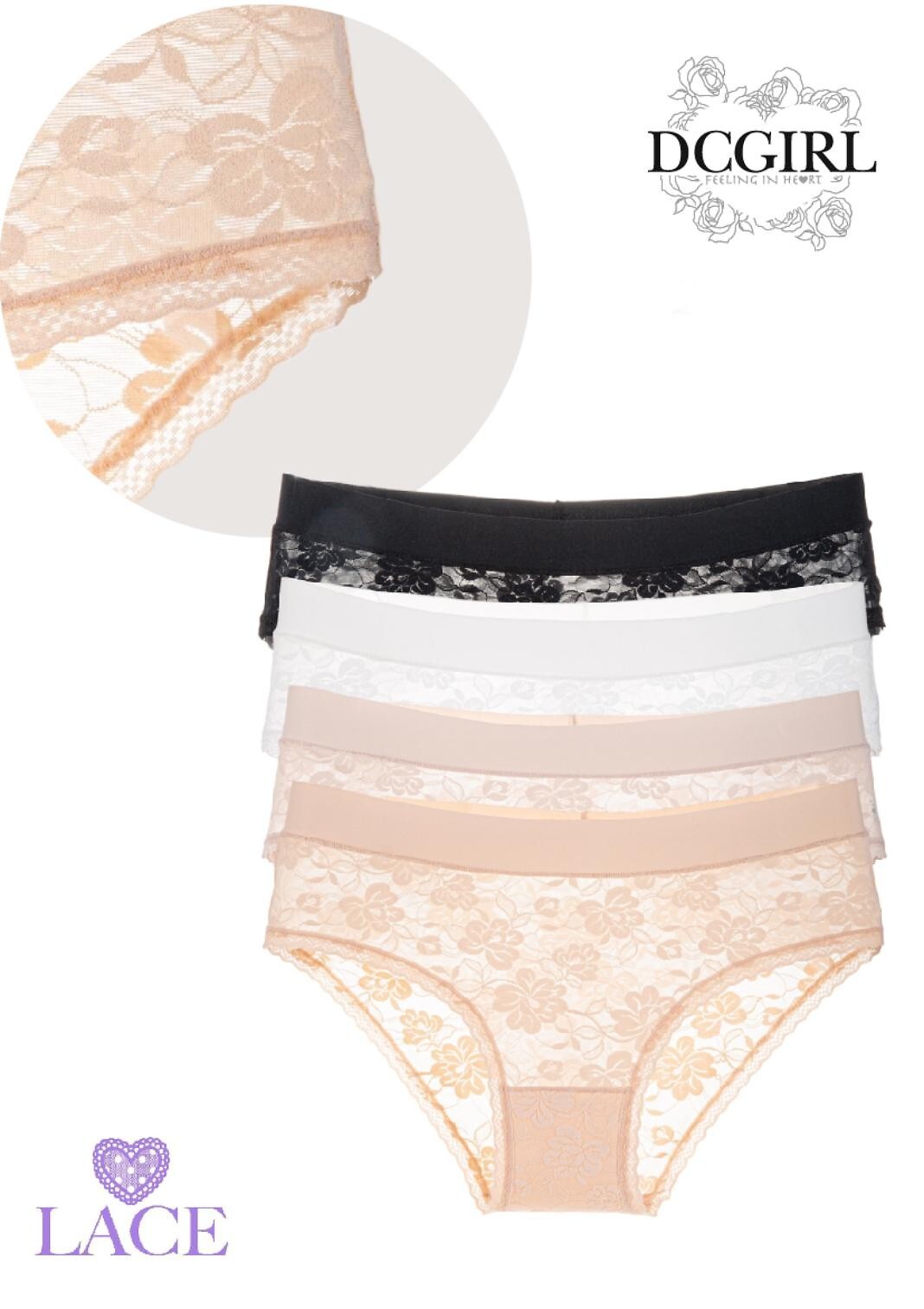Figi DC Girl 27268 A12 S-XL - obrazek 2