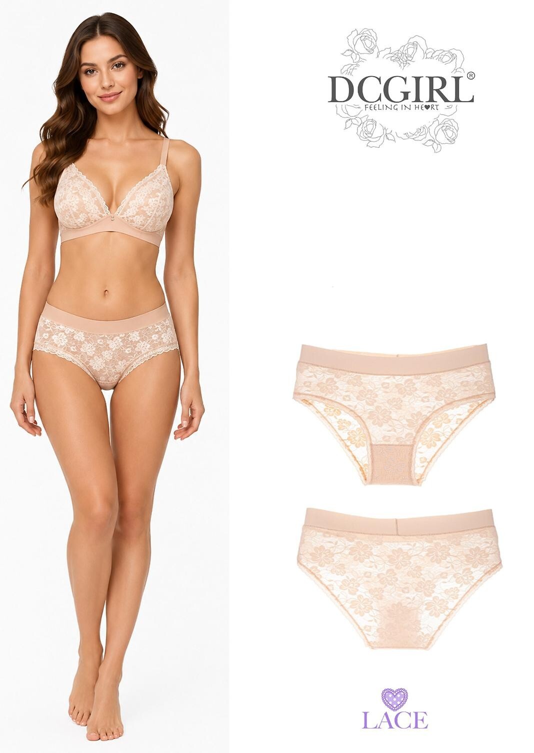 Figi DC Girl 27268 A12 S-XL - obrazek 3