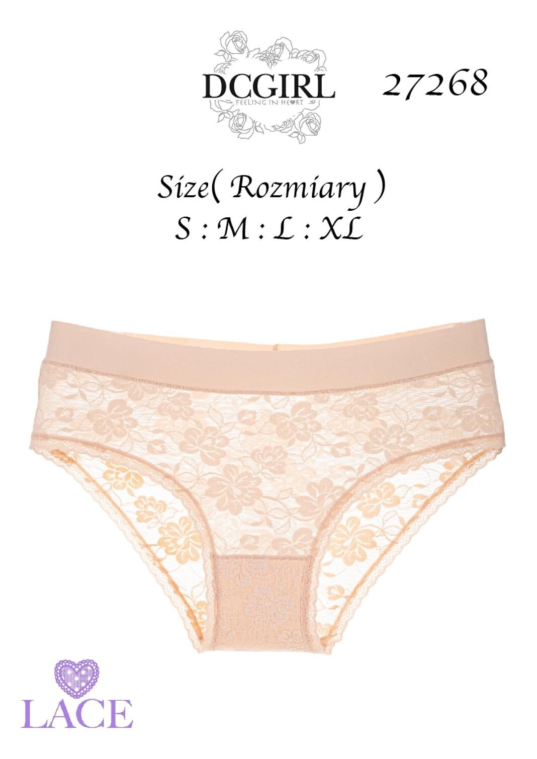 Figi DC Girl 27268 A12 S-XL - obrazek 5