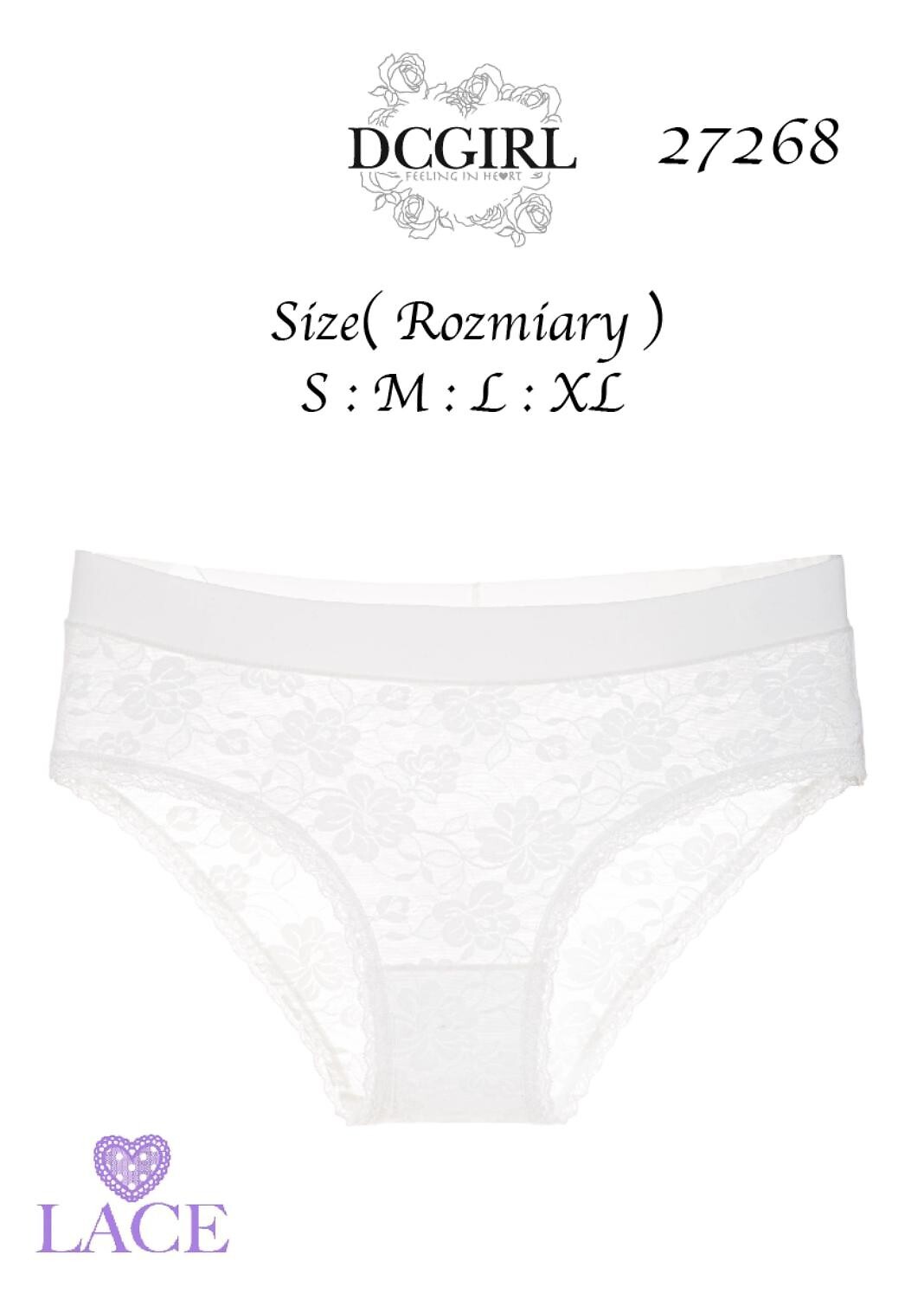 Figi DC Girl 27268 A12 S-XL - obrazek 7