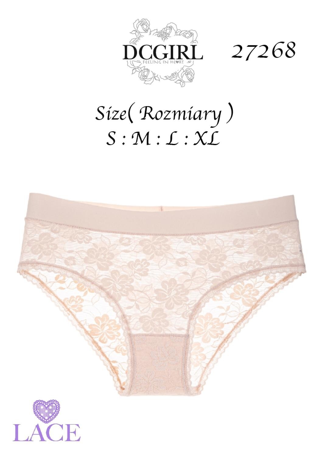 Figi DC Girl 27268 A12 S-XL - obrazek 8