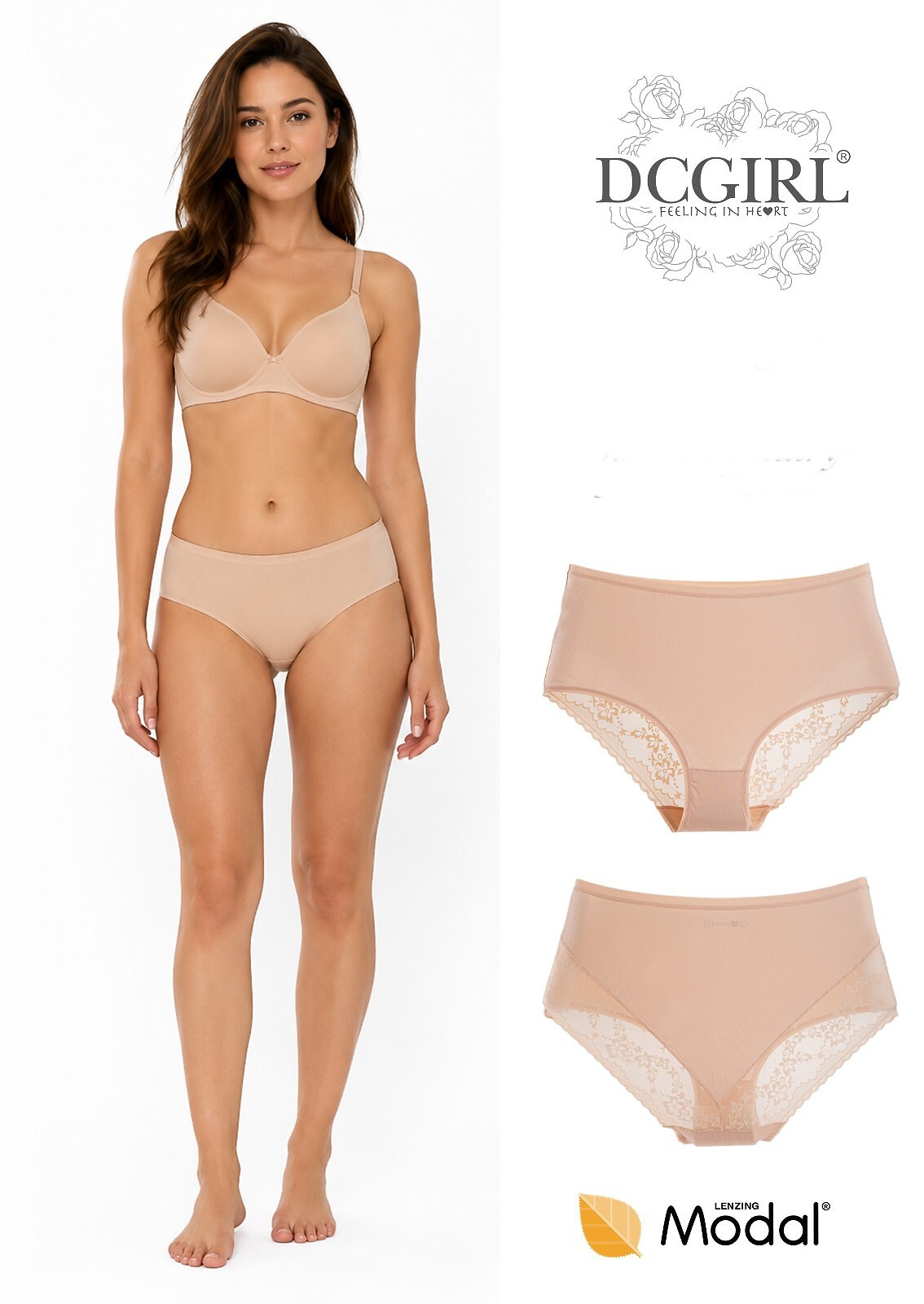 Figi DC Girl 26965 A2 M-2XL - obrazek 2